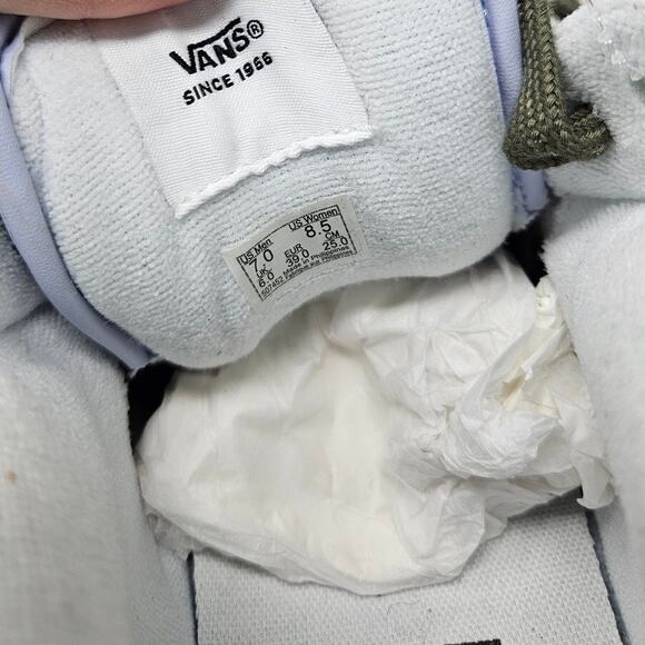 NEW Vans 8.5 Knu Mid Utility Lace Halogen Blue Skater Sneaker Chunky Casual - Picture 2 of 6